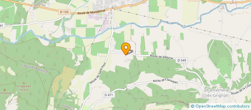 localisation de l'entreprise MLFANGERAS24  VALAURIE