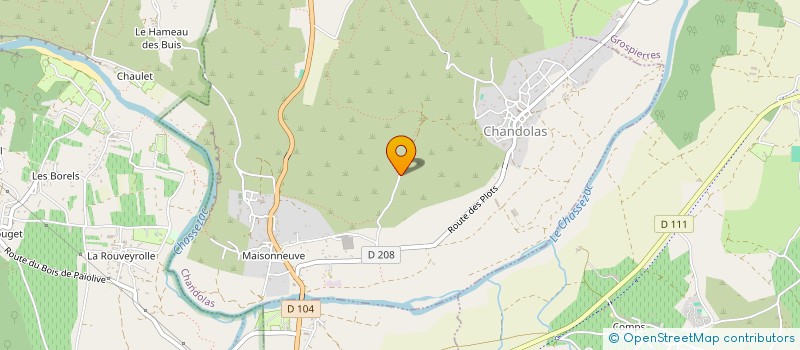 localisation de l'entreprise MLFL  SAINT-GENEST-DE-BEAUZON