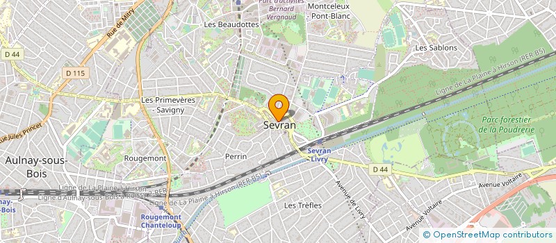 localisation de l'entreprise MLFPP à SEVRAN
