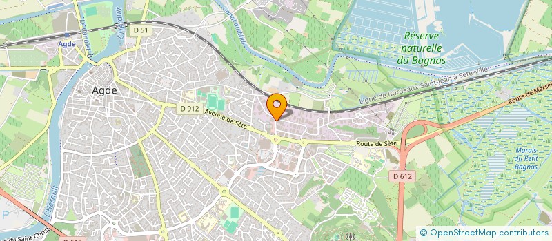 localisation de l'entreprise MLFW à AGDE