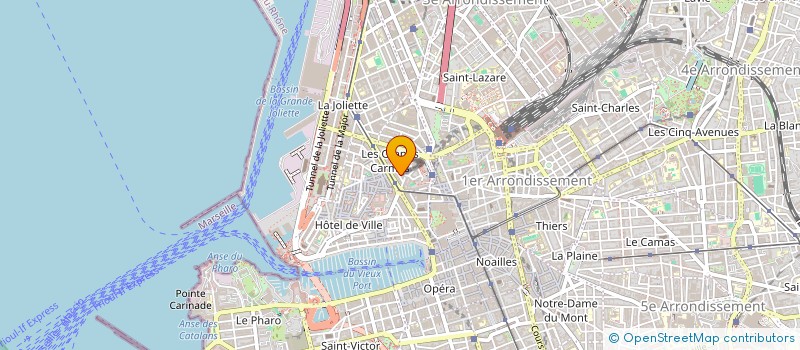 localisation de l'entreprise MLG à MARSEILLE