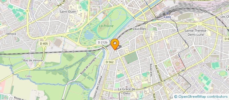 localisation de l'entreprise MLG  CAEN