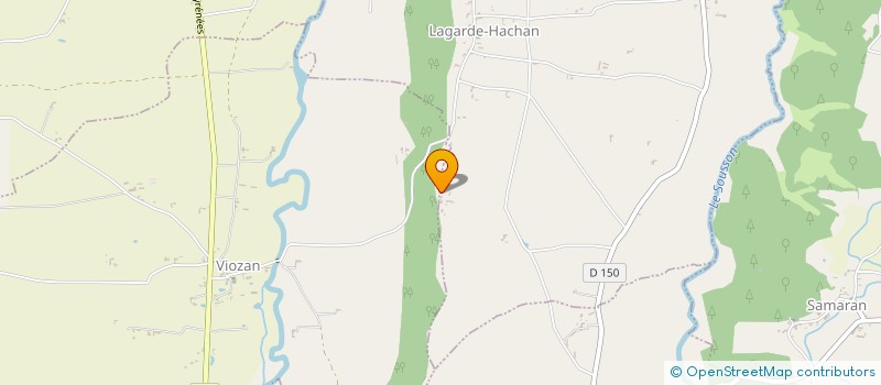 localisation de l'entreprise MLG  LAGARDE-HACHAN