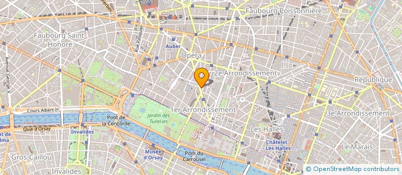 localisation de l'entreprise MLG CAPITAL  PARIS