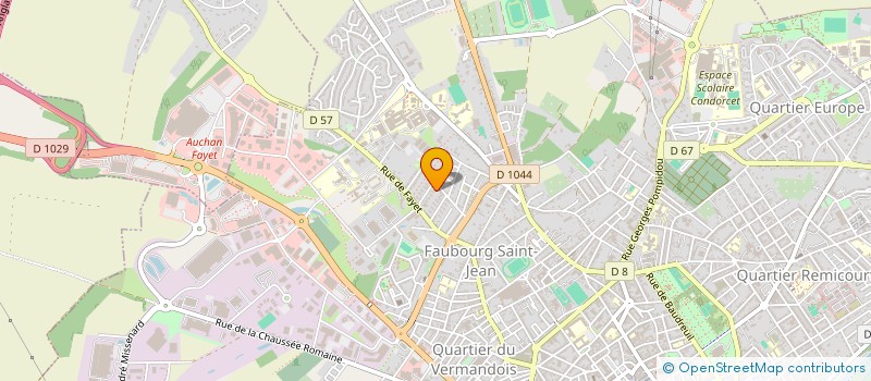 localisation de l'entreprise MLG CORP à SAINT-QUENTIN