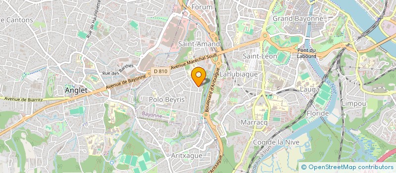 localisation de l'entreprise MLG-ES à BAYONNE