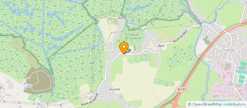 localisation de l'entreprise MLG HOLDING  TRIGNAC