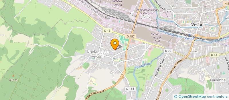 localisation de l'entreprise MLG INVEST  NOIDANS-LES-VESOUL