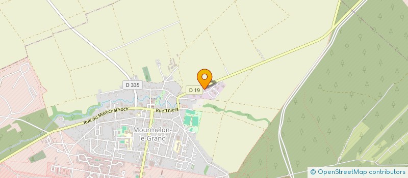 localisation de l'entreprise MLG PARE-BRISE  MOURMELON-LE-GRAND