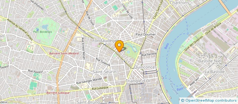 localisation de l'entreprise MLG PATRIMOINE  BORDEAUX