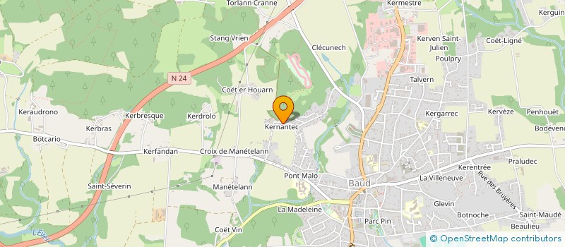 localisation de l'entreprise MLG SPORT MOTOS  BAUD