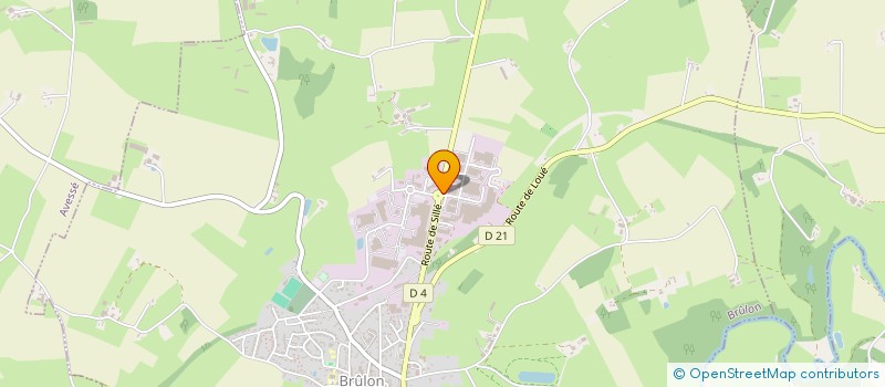 localisation de l'entreprise MLG7  BRULON