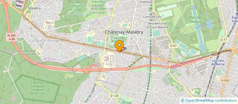 localisation de l'entreprise MLGC SA à CHATENAY-MALABRY