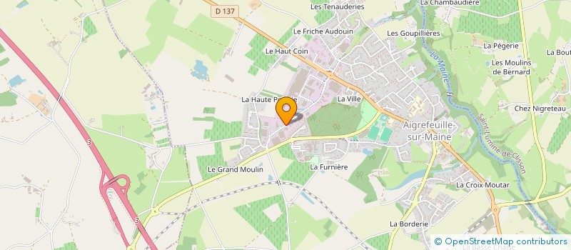 localisation de l'entreprise MLGODIN  AIGREFEUILLE-SUR-MAINE