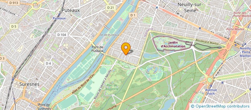 localisation de l'entreprise MLGS à NEUILLY-SUR-SEINE
