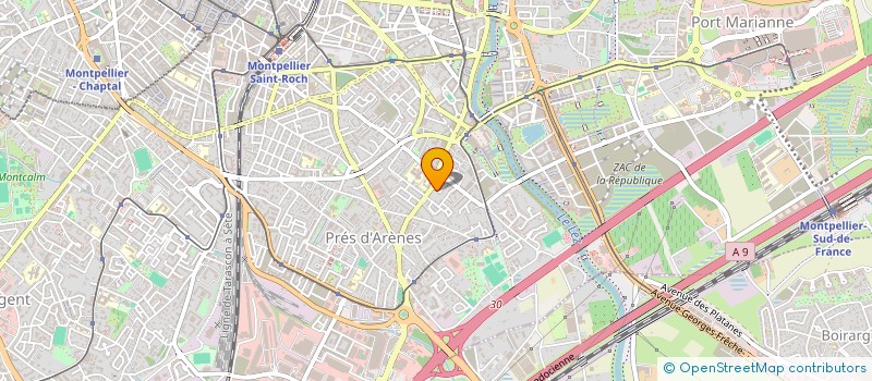 localisation de l'entreprise MLGT à MONTPELLIER