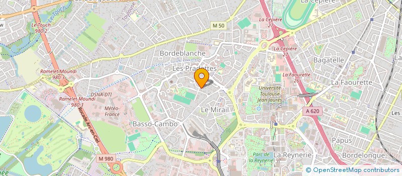 localisation de l'entreprise MLH à TOULOUSE