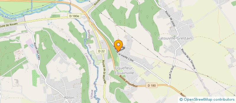 localisation de l'entreprise MLH  FIQUEFLEUR-EQUAINVILLE