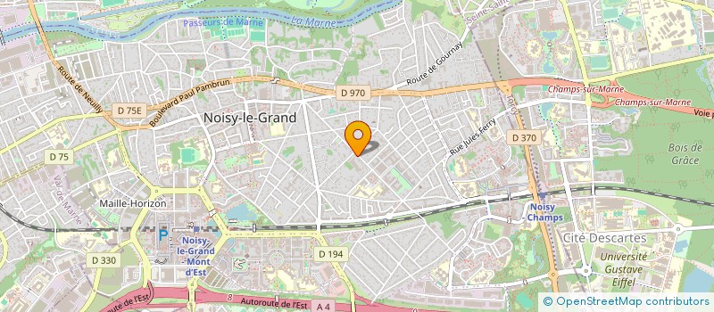 localisation de l'entreprise MLH à NOISY-LE-GRAND