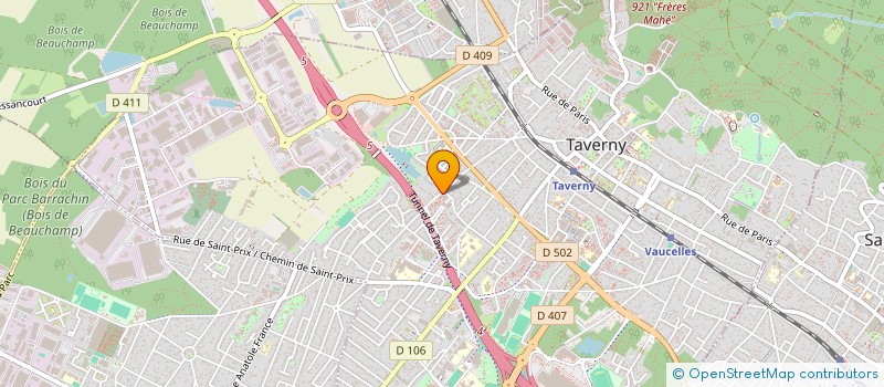 localisation de l'entreprise MLH ADVISORY  TAVERNY