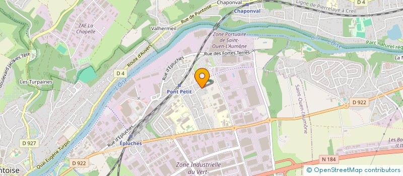 localisation de l'entreprise MLH CONSULTING à SAINT-OUEN-L'AUMONE