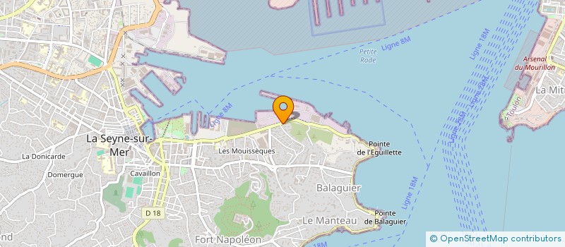 localisation de l'entreprise MLH RENOV 83 à LA SEYNE-SUR-MER
