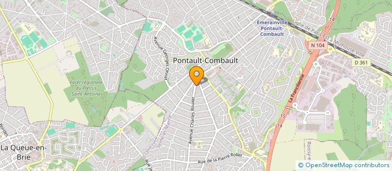localisation de l'entreprise MLI à PONTAULT-COMBAULT