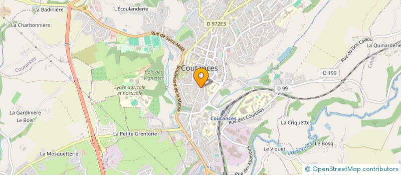 localisation de l'entreprise MLI DULIN  SAINT-LO