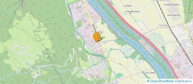 localisation de l'entreprise MLIGNUM à VEUREY-VOROIZE