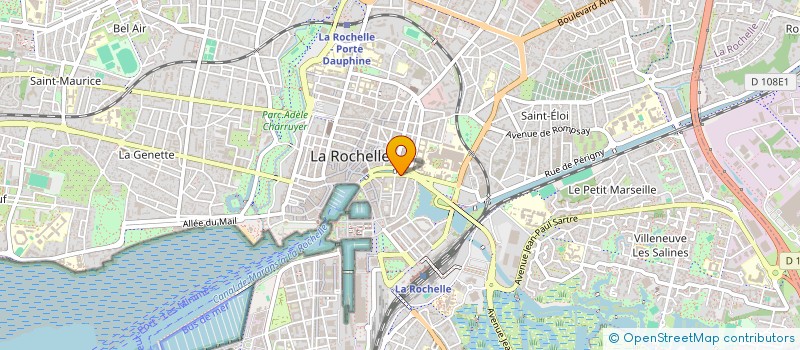 localisation de l'entreprise MLINVEST  LA ROCHELLE