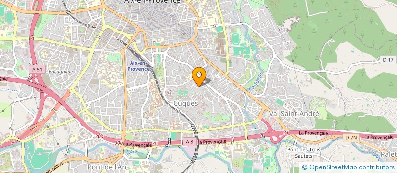 localisation de l'entreprise MLINVEST à AIX-EN-PROVENCE