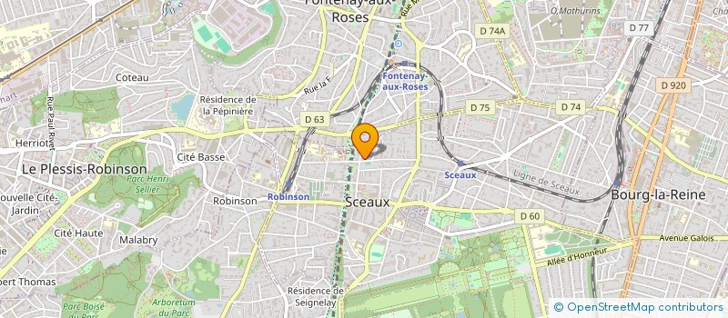 localisation de l'entreprise MLIS CONSULTING à SCEAUX