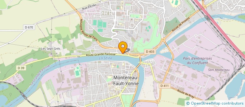 localisation de l'entreprise MLIVING  VARENNES-SUR-SEINE