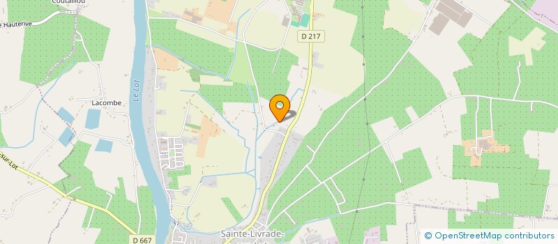 localisation de l'entreprise MLJ INVEST  SAINTE-LIVRADE-SUR-LOT