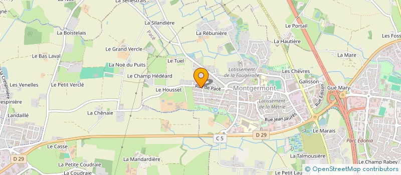 localisation de l'entreprise MLJA CUISINES à MONTGERMONT