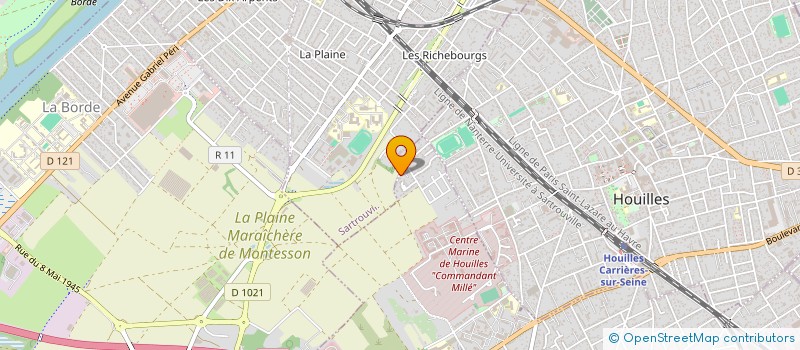 localisation de l'entreprise MLJC à CARRIERES-SUR-SEINE