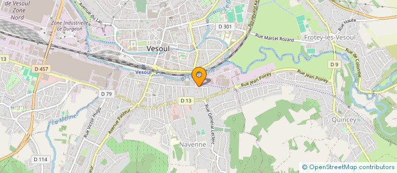 localisation de l'entreprise MLJC à VESOUL