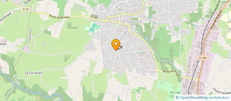 localisation de l'entreprise MLJC à CHAPONOST
