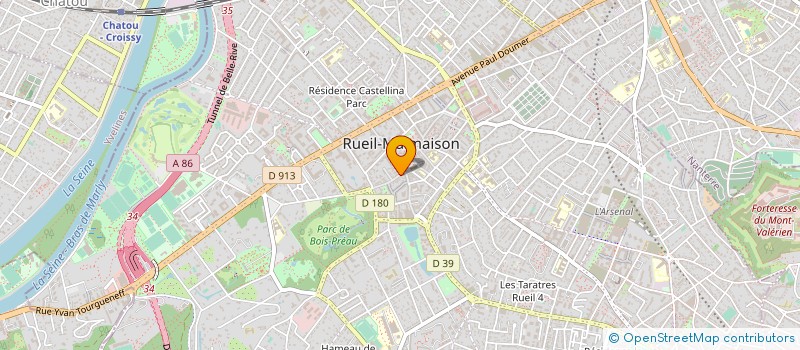 localisation de l'entreprise MLJS à RUEIL-MALMAISON