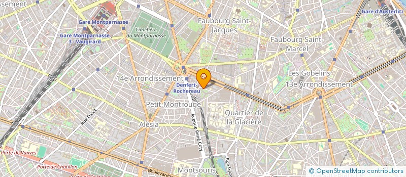 localisation de l'entreprise MLK  PARIS