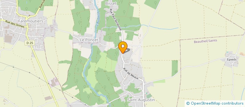 localisation de l'entreprise MLK DESTOCK  SAINT-AUGUSTIN