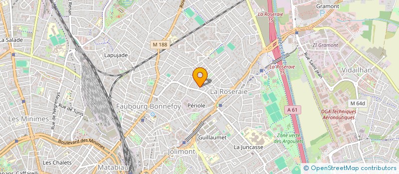 localisation de l'entreprise MLK EVENEMENTS TOULOUSE à TOULOUSE