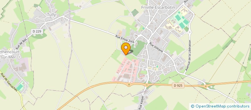 localisation de l'entreprise MLK IMMO  FRIVILLE-ESCARBOTIN