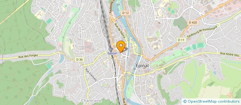 localisation de l'entreprise MLK PHONE  EPINAL