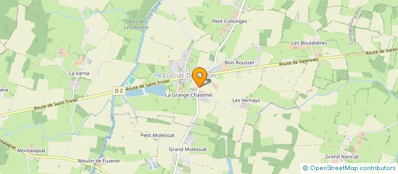 localisation de l'entreprise MLK SERVICES AUTO  CURCIAT-DONGALON