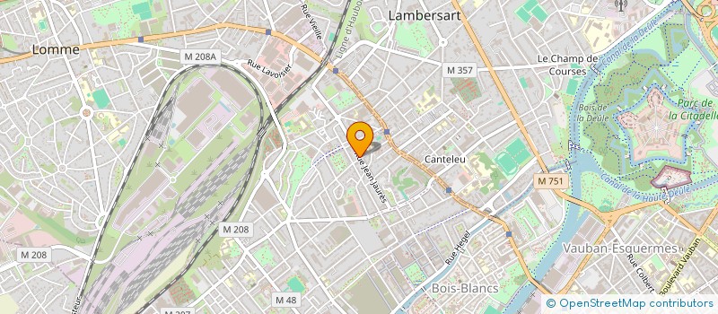 localisation de l'entreprise MLK TAXI à LILLE