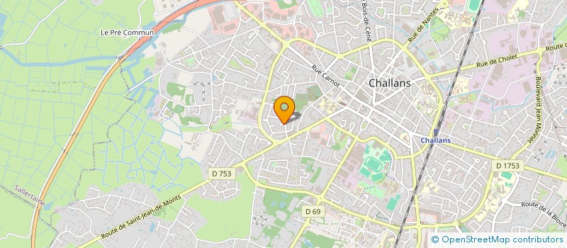 localisation de l'entreprise MLKC à CHALLANS