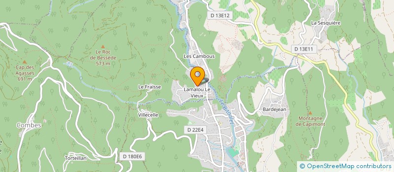 localisation de l'entreprise MLLE BARBARA  COMBES