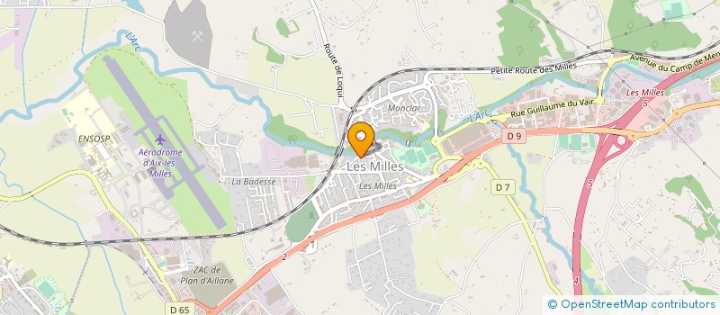 localisation de l'entreprise MLLE S MANAGEMENT  AIX-EN-PROVENCE