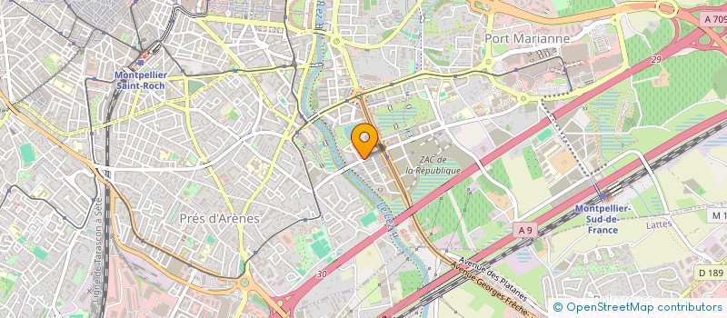 localisation de l'entreprise MLLE VK à MONTPELLIER